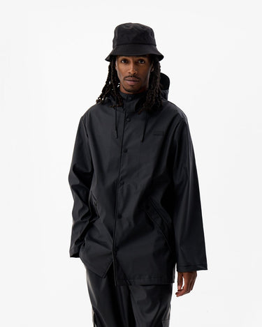 Hunter pu raincoat unisex regenjas - zwart