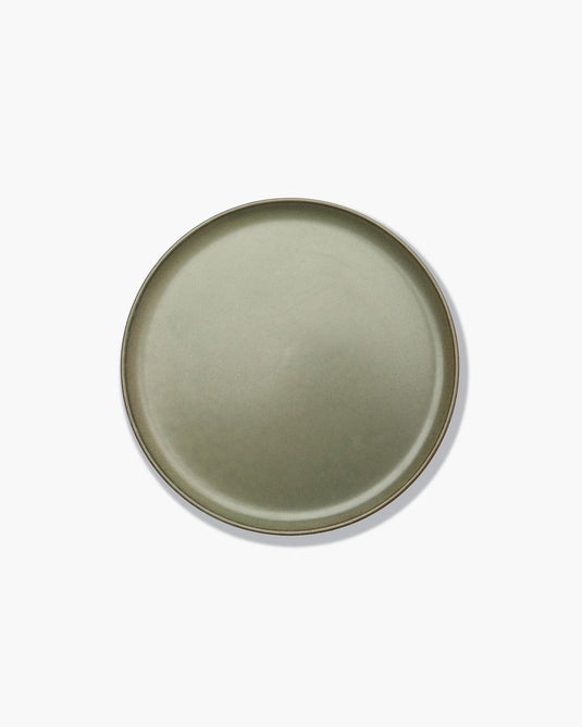 Serax - sergio herman surface - bord l - camogroen - 27 ø - 4 stuks
