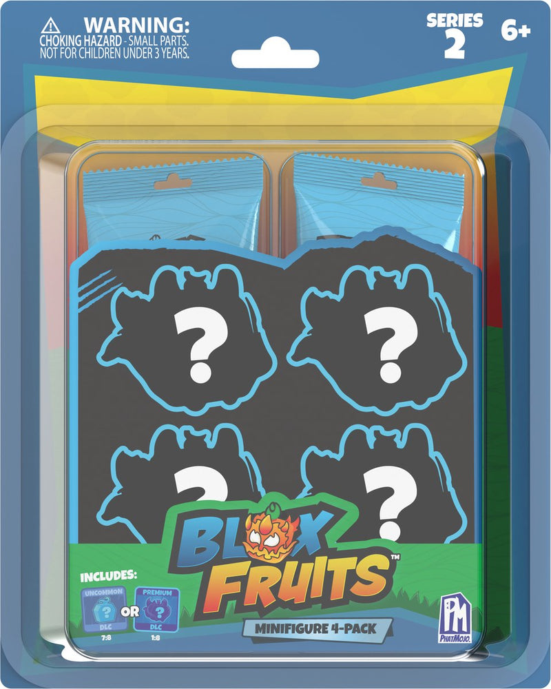 Load image into Gallery viewer, Blox fruits roblox blow fruit minifigures 4-pack wave 2

