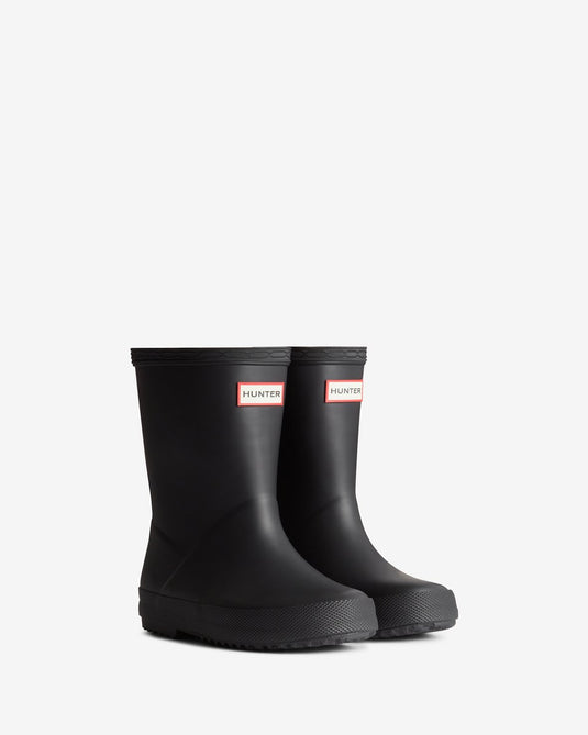 Hunter first boot unisex regenlaarzen - zwart