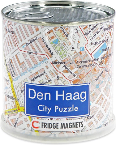 City puzzle den haag - puzzel - magnetisch - 100 puzzelstukjes