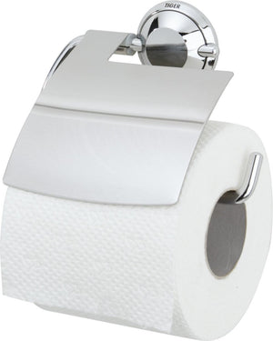 Tiger torino - wc rolhouder met klep - chroom