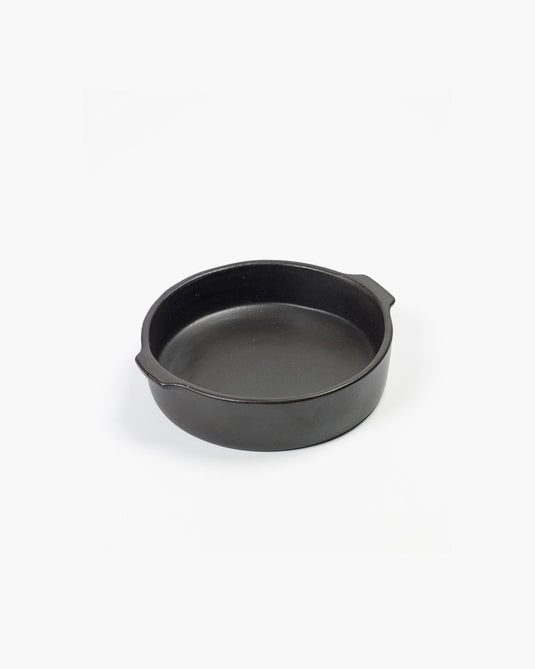 Serax - pascale naessens pure - oven-serveerschaal m - zwart - 20 ø