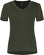 Rogelli promo hardloopshirt dames - korte mouwen - legergroen - s