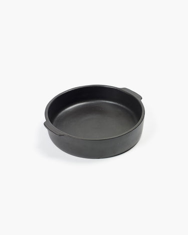 Serax - pascale naessens pure - oven-serveerschaal l - zwart - 25 ø