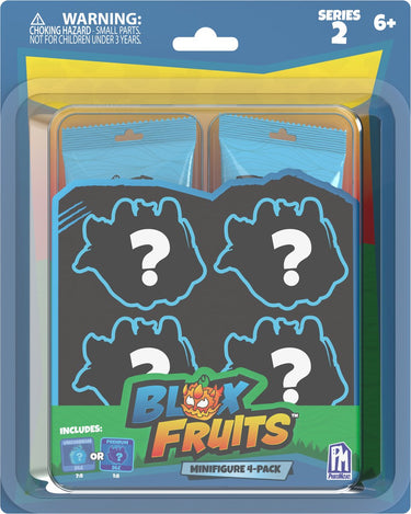 Blox fruits roblox blow fruit minifigures 4-pack wave 2