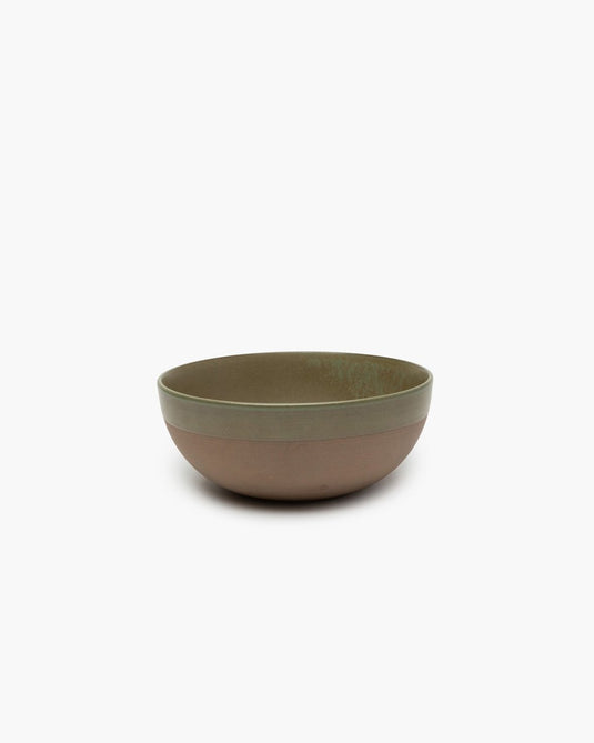 Surface by sergio herman : set van 2 serveerkommen m camogreen d19 h8