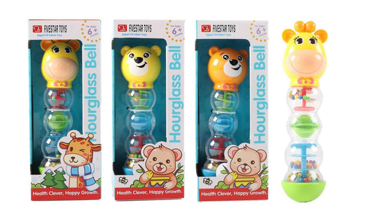 Baby rammelaar giraffe beer 23cm