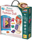 Lisciani montessori baby wood magnetic fashion doll