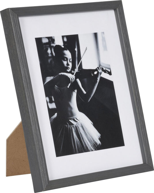 Henzo fotolijst - - viola - fotomaat 10x15 cm - donkergrijs