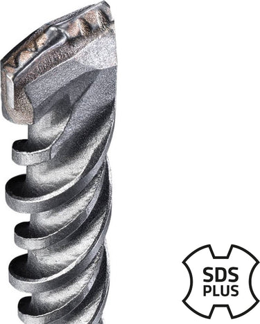 Kwb hamerboor - ø 18 mm - lengte 450 400 mm - steen en beton - sds plus - 244748