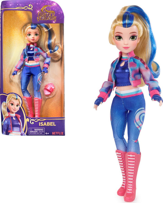 Unicorn academy – pop isabel - met 5 modeaccessoires en borstel