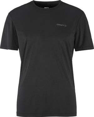 Craft core essence ss tee 2 m heren sportshirt - zwart