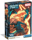 Clementoni - puzzel - marvel fantastic 4 - 500 stukjes - met poster - vanaf 14 jaar