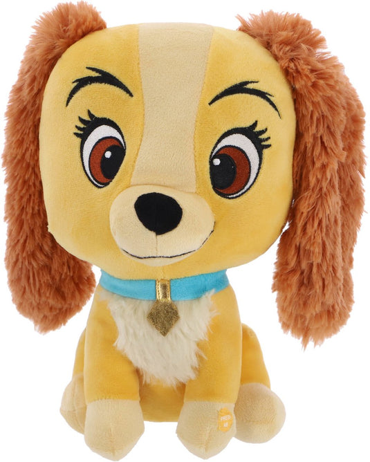 Disney lady pluche knuffel 30 cm - lady en de vagebond