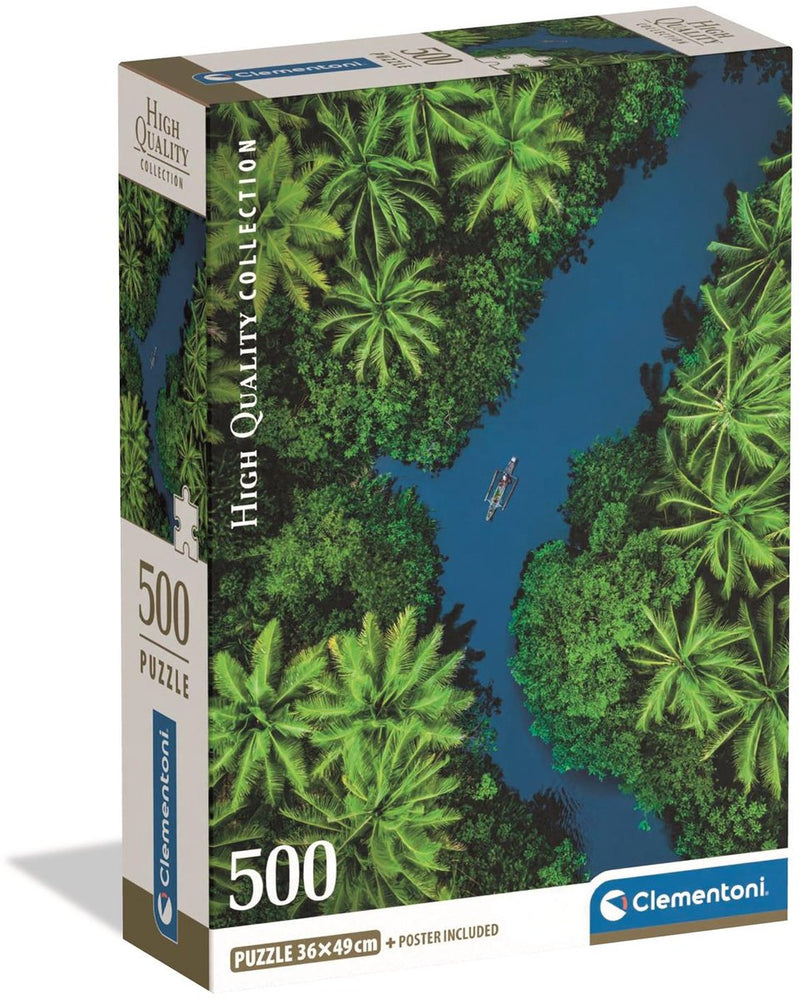 Load image into Gallery viewer, Clementoni legpuzzel tropical aerial, 500st.
