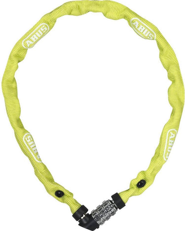 Abus fietsslot kettingslot - 1200 web - security level 3 - lichtgroen - 60 cm - geschikt voor kinderfietsen