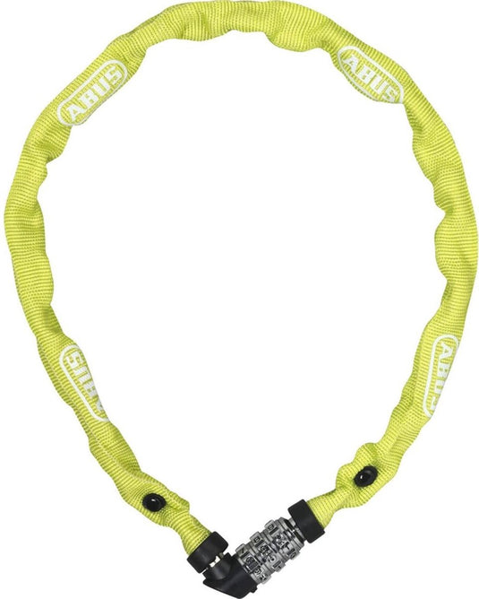 Abus fietsslot kettingslot - 1200 web - security level 3 - lichtgroen - 60 cm - geschikt voor kinderfietsen