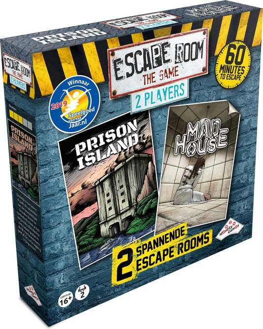 Identity games escape room the game voor 2 spelers - breinbreker - ontsnap binnen de tijd