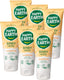 Happy earth bundel shampoo baby kids - 100% natuurlijk - microplasticvrij - 0% sls sles - babyverzorging – met plantaardige huidverzachter – geschikt voor pasgeborenen – 6 x 200ml - voordeelverpakking