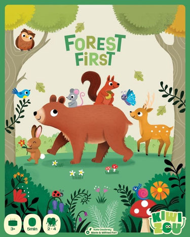 Geronimo games forest first - - kiwizou - vanaf 3 jaar oud - van 2 tot 4 spelers