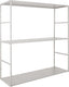 Present time wandrek level - metaal mat warm grijs - 60x20x60cm - scandinavisch