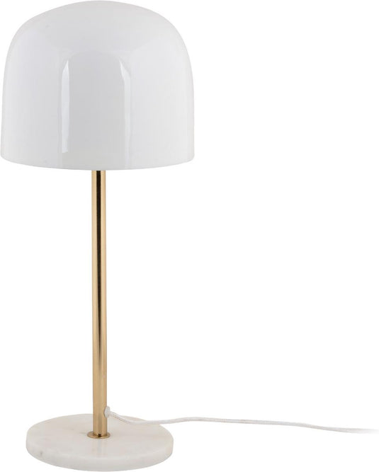 Leitmotiv tafellamp manta - wit - ø20cm - scandinavisch