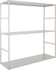 Present time wandrek level - metaal mat warm grijs - 60x20x60cm - scandinavisch