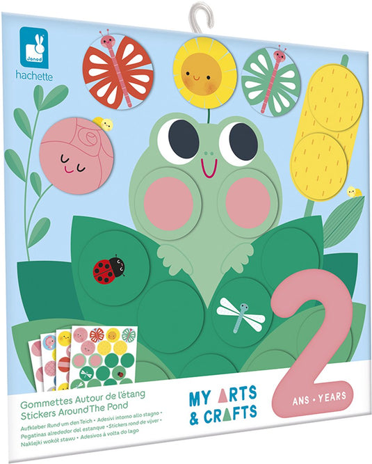Janod - my arts crafts - vijverthema knutselpakket