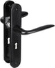 Impresso lake kruk met schild ovaal sl56 schroef alu zwart
