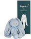 Kaloo - lapinoo - konijn knuffel - blauw 35 cm