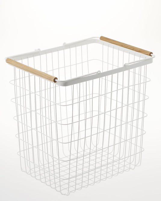 Yamazaki wasmand groot - tosca - wit