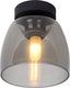 Lucide tyler - plafonnière (plafondlamp) badkamer - ø 16,1 cm - 1xg9 - ip44 - zwart