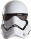 Vegaoo stormtrooper - star wars vii™ masker 1 2 voor volwassenen - verkleedmasker - one size