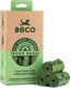 Becopets beco pets duurzame hondenpoepzakjes - groot sterk - 270 stuks (18 x 15)