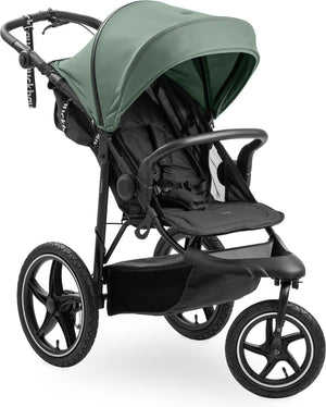 Hauck runner 3 - buggy - xl-luchtwielen - vering - jungle green