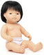 Miniland pop - pop aziatische jongen 38cm - met vanillegeur - 10 maanden