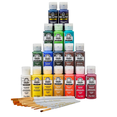 Folkart • art talk with andy jones beginner kit 27pcs