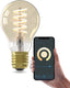 Calex smart outdoor smart led lamp - e27 - slimme bluetooth mesh bulb - rgb en warm wit licht - goud - 7w