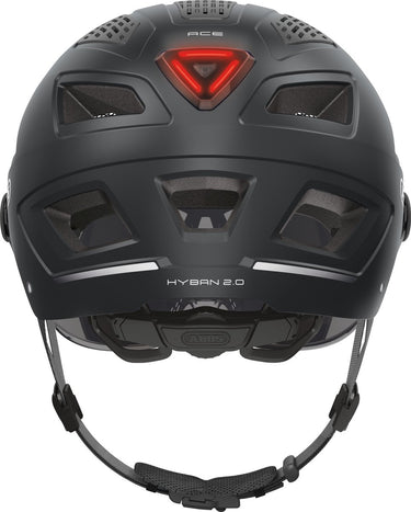 Abus helm Hyban 2.0 ACE velvet Zwart L 56-61cm