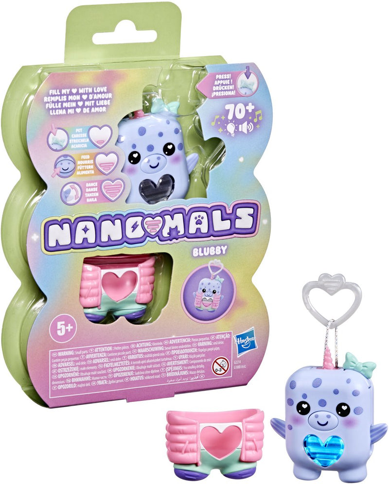 Load image into Gallery viewer, Hasbro nano-mals blubby de narwal - elektronisch - meer dan 70 reacties - interactief
