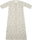Meyco baby penguin baby slaapzak met afritsbare mouwen - soft sand - 110cm - 2.5 tog
