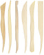 Creativ company gereedschapset modelleer 15 cm hout blank 6-delig