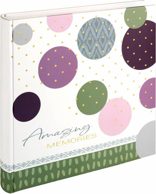Walther design - mx-485-a - amazing memories - fotoalbum - 30x30 cm - 100 pagina's - groen