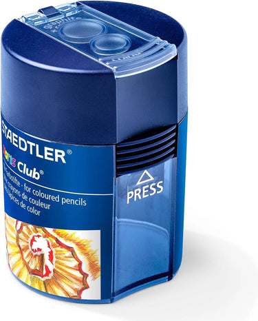 Staedtler - noris club - dubbele slijper met potje op blister - 1 stuk