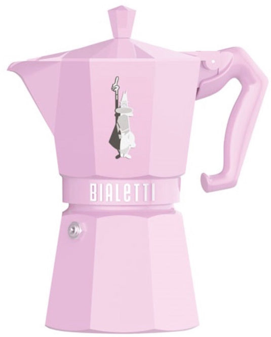 Bialetti moka exclusive koffiemaker roze 6t