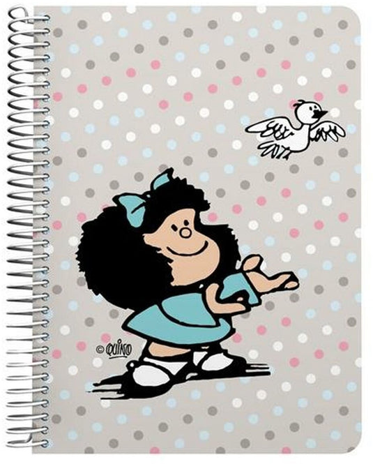 Mafalda schrift bird multicolour quarto 80 lakens