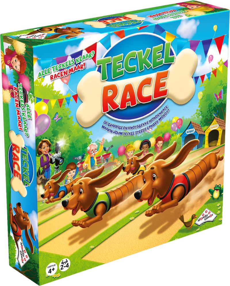 Load image into Gallery viewer, Identity games teckelrace - kinderspel - grappig en knotsgek hondenrace spel
