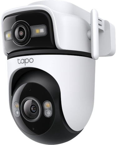 Tp-link tapo c545d beveiligingscamera dual lens - buiten - 2k 3mp - pan tilt - ai detectie - ip66