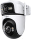 Tp-link tapo c545d beveiligingscamera dual lens - buiten - 2k 3mp - pan tilt - ai detectie - ip66
